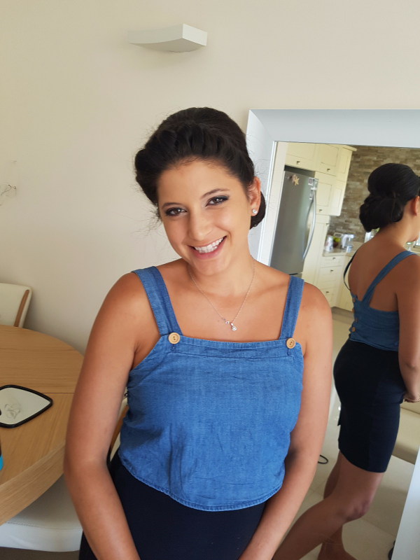 שיער אסוף מראה טבעי 